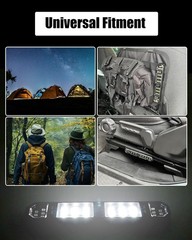 UTV Dome Light Battery Powered SXS Interior Lights Upgrade Button Wireless Ro…