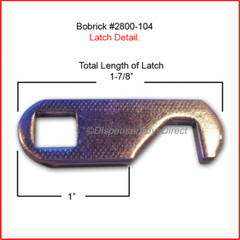Bobrick Cam Lock Set #2800-104 for Paper Towel & Toilet Tissue Disp. (1/set)