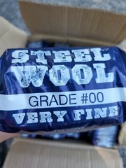 16 pack – GMT brand (1 Bag) (16 Pads) #00 SUPER FINE Steel Wool