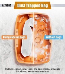 For Ridgid Shop Vac bags 6-9 Gallon, ALYYDBG 5 Pack Size B VF3503