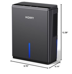 MORFY Dehumidifier, 80 OZ Small Dehumidifier for Bedroom, Bathroom, RV, Close…