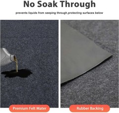 XL Oil Spill Mat (36″ X 59″)(2-Pack), Premium Absorbent Oil Pad, Reusable, Washa