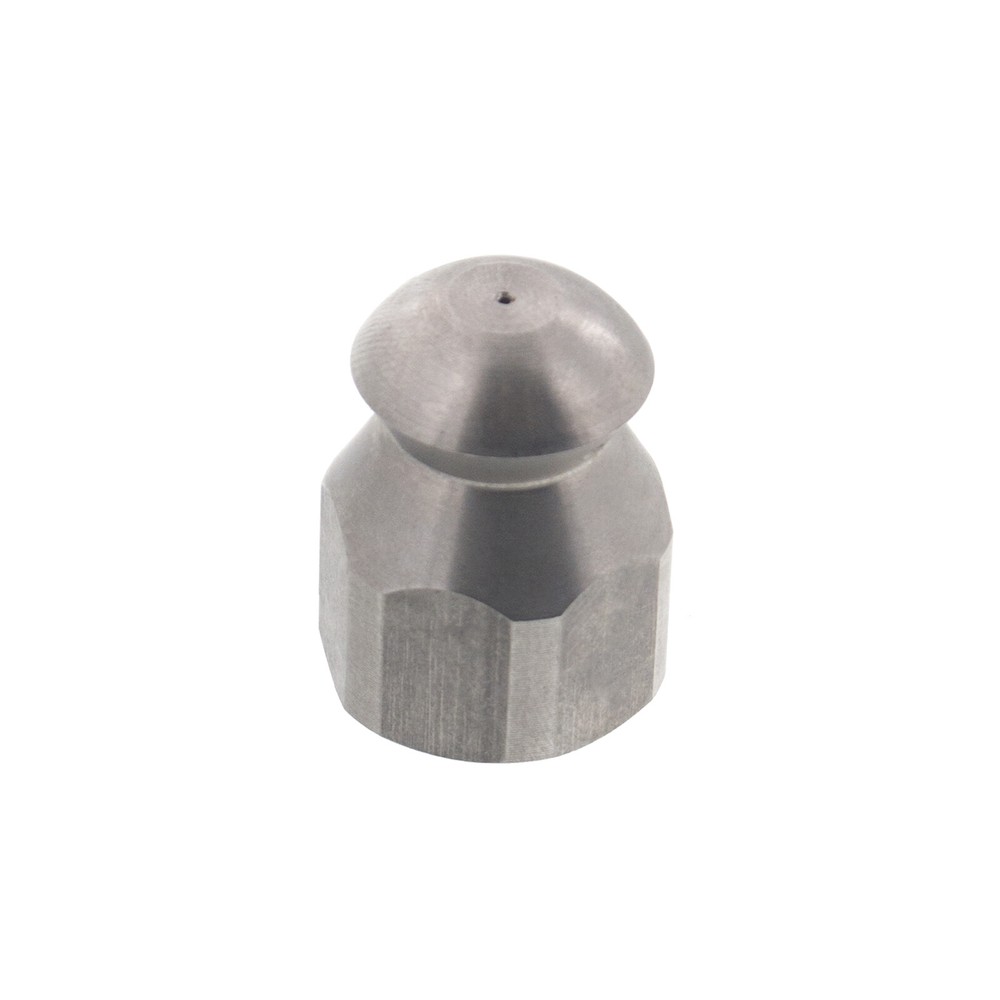 Erie Tools Button Nose 1/4″ Sewer Jetter Drain Cleaning Nozzle 3.0 Orifice