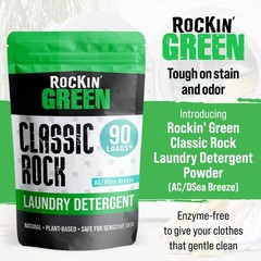 Rockin’ Green Classic Rock Laundry Detergent (90 90 Loads,