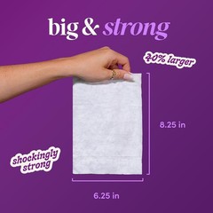 goodwipes XL Flushable Wet Wipes Lavender 418 Count 8 Pack + Travel Pack