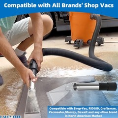Universal Shop Vac Adapter Small Hose Connector Fits Existing Shop Vacs