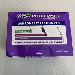 Swiffer PowerMop Multi-Surface Mopping Pad White Purple 11 Pack (12868)
