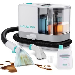 HAUSHOF Portable Carpet Spot and Upholstery Cleaner Machine for Rug Car Seats US