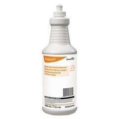 Diversey Red Juice Stain Remover, 32 oz, Bottle, 6 Bottles/Carton