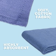OR Towels, 16X26, Blue, 12/Pack