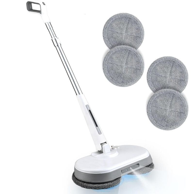 Floor Scrubber Cleaner Machine Commercial Hard Polisher Compact Electric Mop