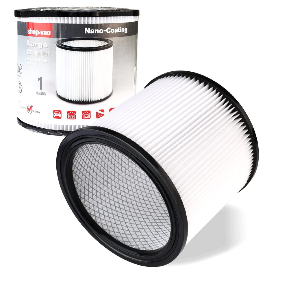 Shop-Vac High Performance 90304/90344 Cartridge Filter, Fits most 4-16 90304