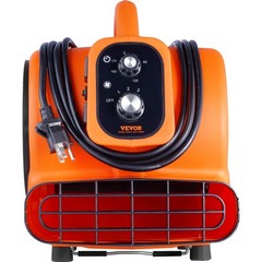 VEVOR Floor Blower Fan Air Mover 1000 CFM 3-Speed 1/4 HP Floor Carpet Dryer
