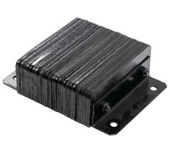 14″x12″x4.5″Viking Laminate Rubber Dock Bumper for Truck Loading Dock Protection