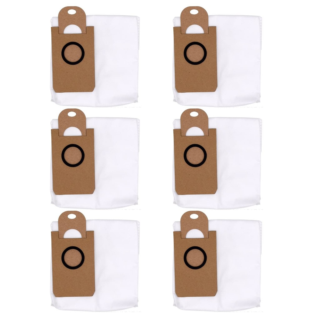 6 Pack Dust Bags for iHome AutoVac Nova Self Empty Robot Vacuum Type 1
