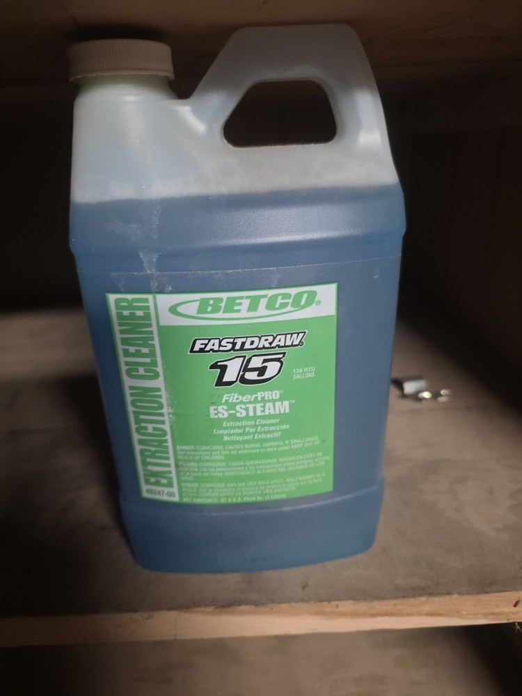 BETCO Fastdraw 15 Fiber-Pro Es-Steam **BIG** 2 Liter Extraction Cleaner 402