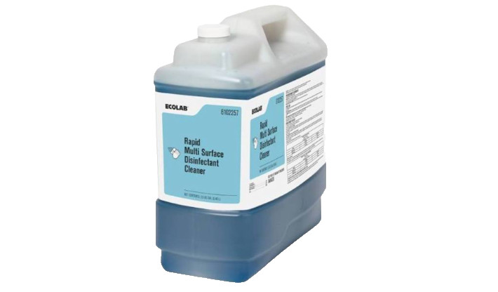 ECOLAB RAPID MULTI SURFACE DISINFECTANT CLEANER 6102257 2.5GAL