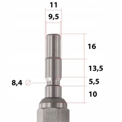 Turbo Nozzle Kranzle XA 15/17 – 207 Bar | Ceramic | D10 Quick Coupling