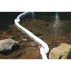 Spilltech Wb510sn Sorbent Boom, 30 Gal, 5 In X 10 Ft, Oil, White, 4 Pk