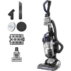 Anti-Tangle Brush Vacuum W/ Dual Motor Suction & Swivel Steering Accessories New