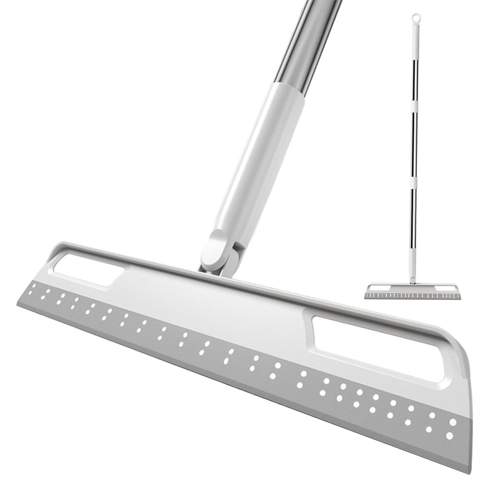 Multifunction Magic Broom, Extended Indoor Detachable,3-in-1 Sweeper Gray