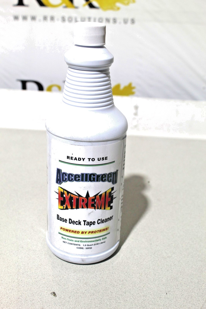 ACCELLGREEN EXTREME BASE DECK TAPE CONCRETE CLEANER 12 IN A BOX !