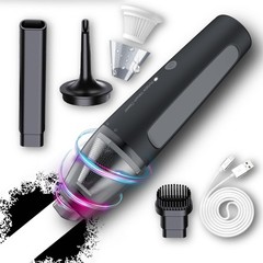 Cordless Handheld Vacuum Cleaner for Small Cars 1800 mAh high-Capacity Battery