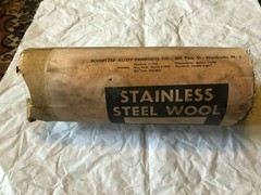 Vintage steel wool Shnitzer alloy Elizabeth NJ