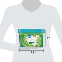 Original Dishwasher Pacs, Fresh Scent, 115 Count