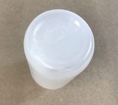 Silgan 6oz Boston Round Natural 24-410 Clear Bottle 45152 [Lot of 29] NOS