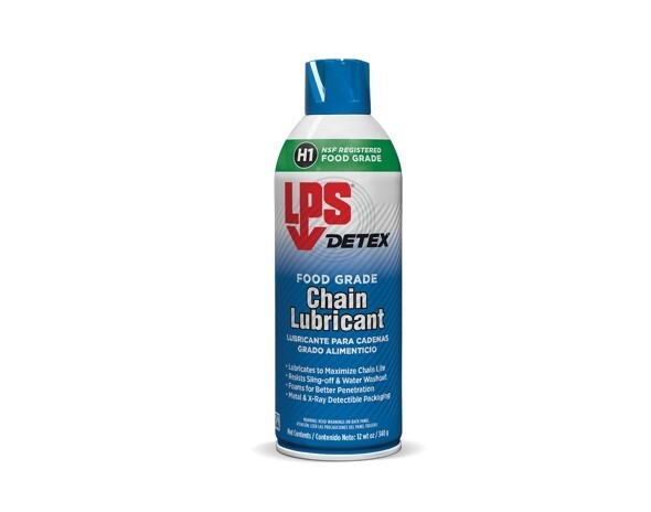 LPS Detex 06016 16oz Aerosol Food Grade Chain Lubricant, 12/Pack, Free Shipping