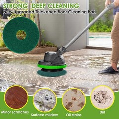 3 Pack 12″ Floor Machine Pads Compatible with Oreck Commercial 550MC Orbiter …