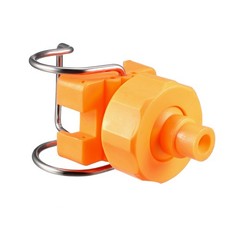 Spray Nozzle 1″ Adjustable Ball Flat Fan Full Cone Clamp Clip Nozzle 2Pcs