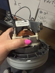 Electrolux 6500-318-22 Canister Vacuum Cleaner Motor 120 Volt AC 60Hz