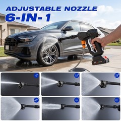 Electric High Pressure Water Spray Gun Cordless Car Washer Cleaner Tool Portable