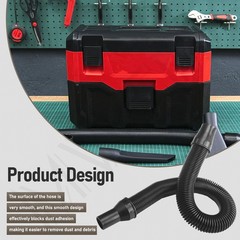 14-37-0160 Vac Hose Replace older 0880-20 Compatible with 18V Black