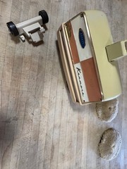 Vintage Sears Roebuck Galaxy Brush Scrubber Model 100 Working 2 Speeds Light