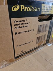 PROTEAM – 107329 – PROGEN 12 UPRIGHT VACUUM
