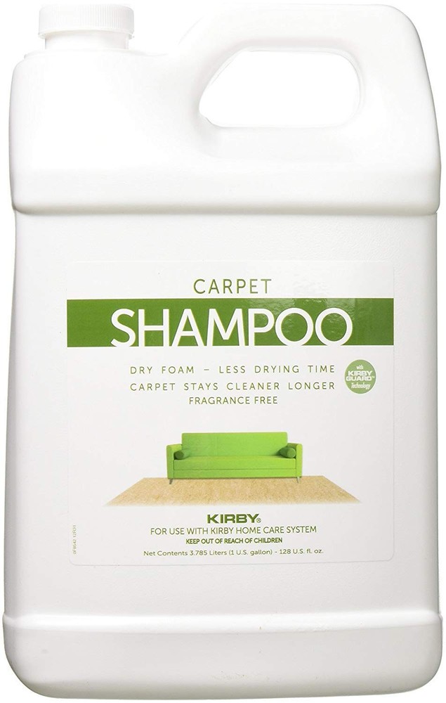 Kirby 1Gal.Unscented Carpet Shampoo 4 Pack 252803S