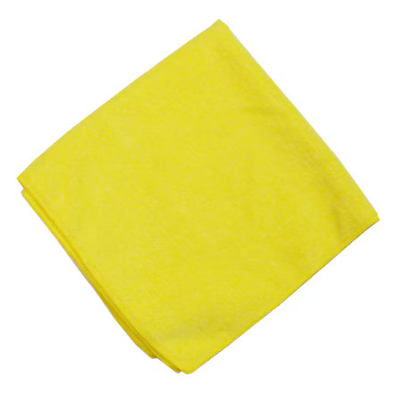 GOLDEN STAR MC1616YEL300-36PK Yellow Microfiber Cloth 300 GMS, 1, PK36