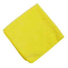 GOLDEN STAR MC1616YEL300-36PK Yellow Microfiber Cloth 300 GMS, 1, PK36