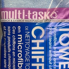 MULTI-TASK (12 PACK) Microfiber All Purpose Cleaning Towels Sz 14″ x 14″ 3-5128