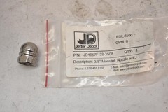 Jetter Depot JD1057F-38-3508 3/8″ Monster Nozzle 3500 PSI 8 GPM FJ Sewer Jet