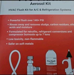 DiversiTech Pro-Flush Aerosol Flush Kit for HVAC AC & Refrigeration System