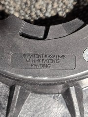 Malish 17-5/8″ Mighty-Lok Pad Driver w/ Tru-Fit NP-9200 Clutch Plate, Black