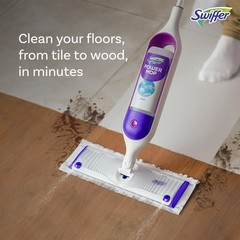 Swiffer PowerMop Multi-Surface Mop Kit for Floor 1 Kit, Purple and White