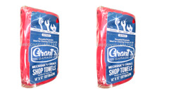 BRAND NEW RED SHOP TOWELS 14X13 MECHANICS RAGS Jumbo Large OIL CHANGE