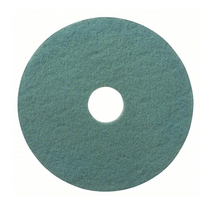 3M 3100 Burnishing Pad,19 In,Aqua,Pk5