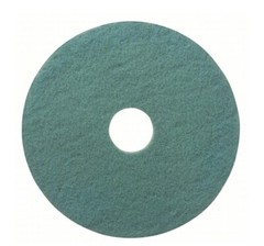 3M 3100 Burnishing Pad,19 In,Aqua,Pk5