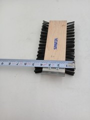Sparta Floor Scrub Brush Wood Block Polypropylene Bristles W/Scraper Blade New